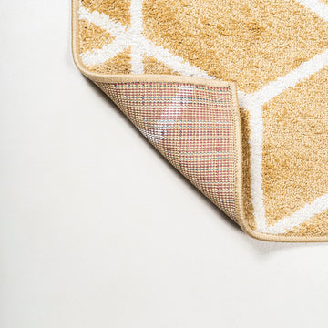 Tumbling Blocks Modern Geometric Area Rug 2